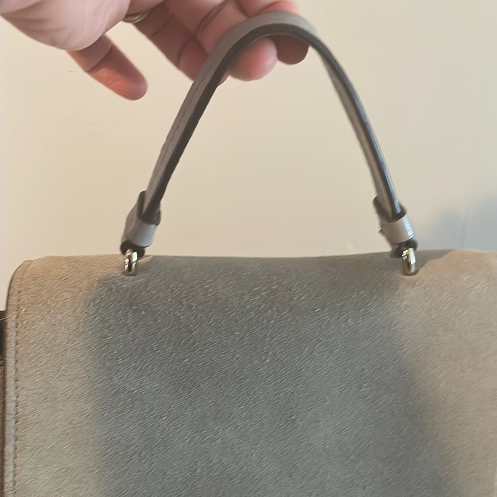 Kate Spade Gray Structured Leather Backpack - Picture 5 of 9